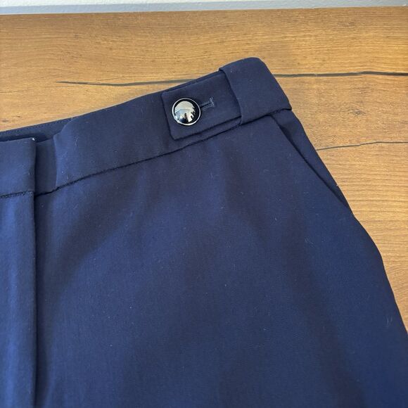 White House Black Market The Slim Women Dress Pants Size 6 Navy Blue - Picture 5 of 7